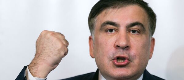 Michailas Saakašvilis Michailas Saakašvilis - Sputnik Lietuva