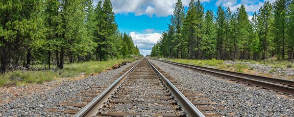 Железная дорога, архивное фото - Sputnik Литва