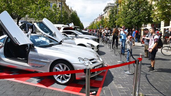 Автомобильная выставка в Вильнюсе - Sputnik Литва