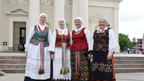 Фестиваль фольклора Skamba Skamba Kankliai в Вильнюсе - Sputnik Литва