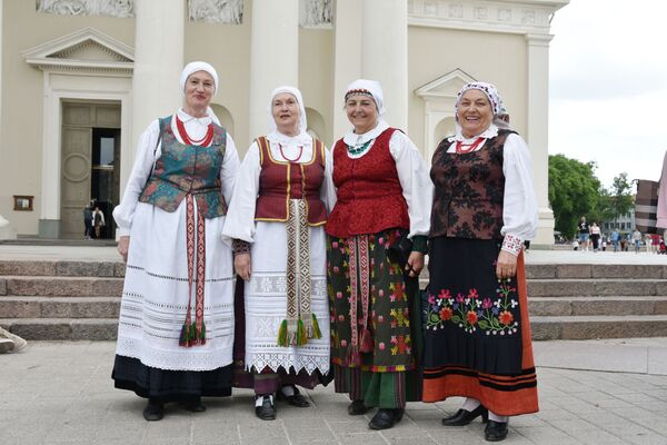 Фестиваль фольклора Skamba Skamba Kankliai в Вильнюсе - Sputnik Литва