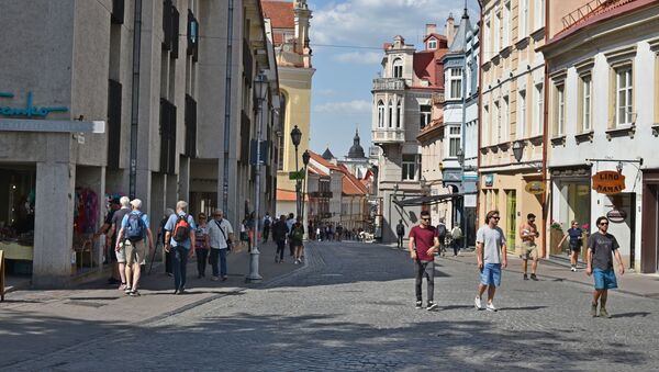 Улочки Старого города Вильнюса, архивное фото - Sputnik Литва