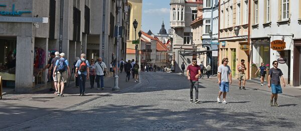 Улочки Старого города Вильнюса, архивное фото - Sputnik Литва