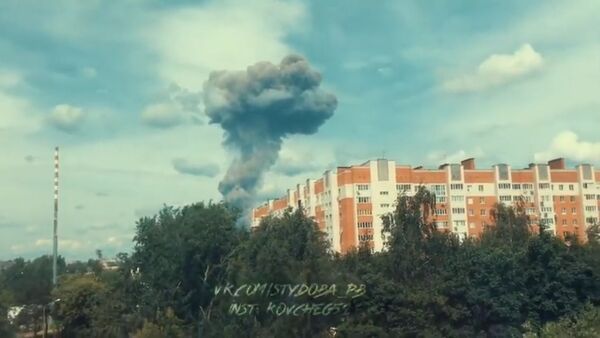 Взрыв на заводе в Дзержинске - Sputnik Литва