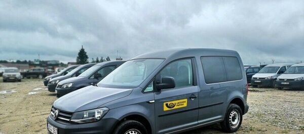 Автомобили Почты Литвы, архивное фото - Sputnik Литва