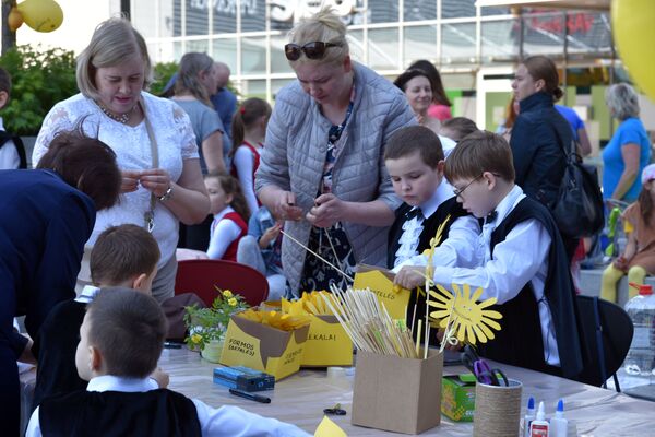 Tarptautinės vaikų gynimo dienos šventė Vilniuje - Sputnik Lietuva
