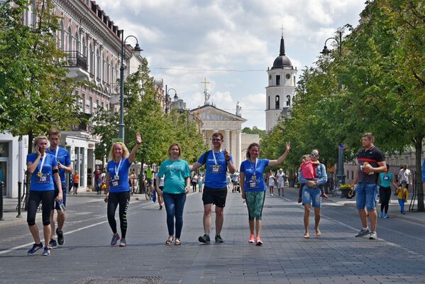 Городской забег We run 2019 в Вильнюсе - Sputnik Литва