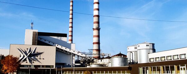 Нарвские электростанции в Эстонии, архивное фото - Sputnik Литва