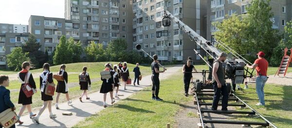 Чернобыль, съемка сериала - Sputnik Литва