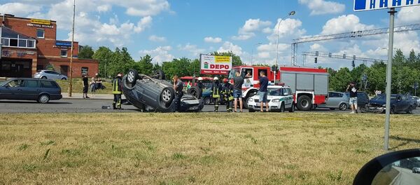 ДТП в Вильнюсе, архивное фото ДТП в Вильнюсе, архивное фото - Sputnik Литва