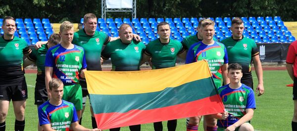 Сборная Литвы по регби в заключительном матче чемпионата Европы в дивизионе Trophy - Sputnik Литва