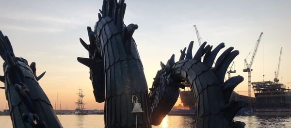 Российская яхта Змей Горыныч, архивное фото Российская яхта Змей Горыныч, архивное фото - Sputnik Lietuva