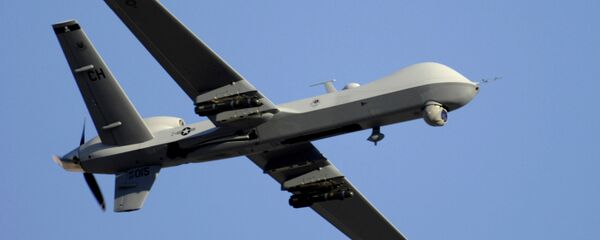 Американский беспилотник MQ-9 Reaper, архивное фото Американский беспилотник MQ-9 Reaper, архивное фото - Sputnik Литва