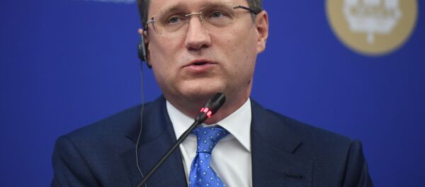 Министр энергетики РФ Александр Новак на Петербургском международном форуме, 7 июня 2019 года - Sputnik Литва