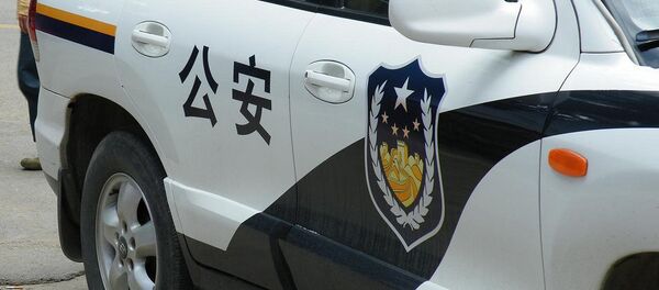 Автомобиль полиции Китая. Архивное фото - Sputnik Литва