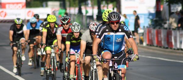 Велогонка в Вильнюсе Велогонка в Вильнюсе - Sputnik Lietuva