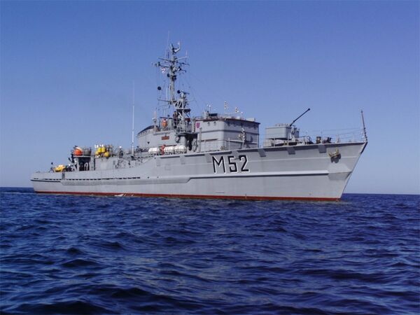 Противоминный корабль ВМС Литвы M52 Sūduvis Противоминный корабль ВМС Литвы M52 Sūduvis - Sputnik Литва