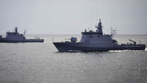 Патрульное судно Селис (Sėlis) военно-морских сил Литвы - Sputnik Литва