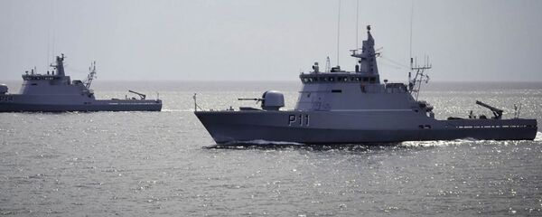 Патрульное судно Селис (Sėlis) военно-морских сил Литвы Патрульное судно Селис (Sėlis) военно-морских сил Литвы - Sputnik Lietuva