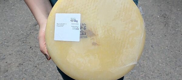 Санкционный сыр на Оренбургской таможне Санкционный сыр на Оренбургской таможне - Sputnik Lietuva