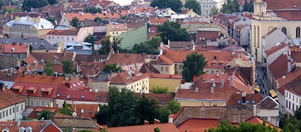 Вильнюс, панорама города, архивное фото - Sputnik Литва