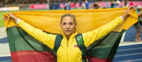 Литовская легкоатлетка Ливета Ясюнайте, архивное фото - Sputnik Lietuva