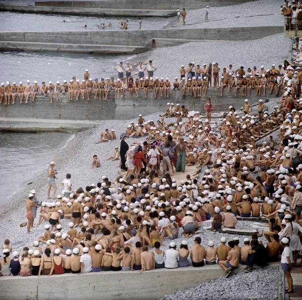 На празднике Нептуна в международном детском центре Артек, 1970 год На празднике Нептуна в международном детском центре Артек, 1970 год - Sputnik Lietuva