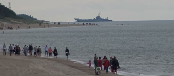 Польский корабль получил пробоину во время учений НАТО в Балтийском море - Sputnik Литва