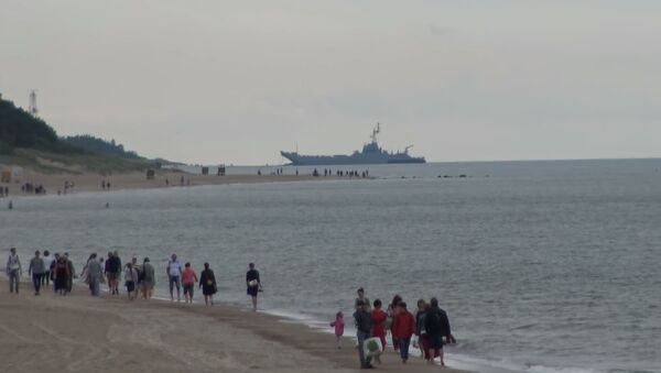 Польский корабль получил пробоину во время учений НАТО в Балтийском море - Sputnik Lietuva