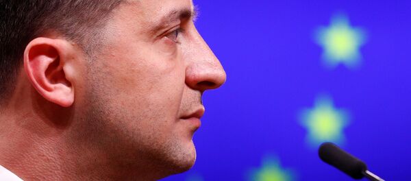 Президент Украины Владимир Зеленский, архивное фото Президент Украины Владимир Зеленский, архивное фото - Sputnik Lietuva