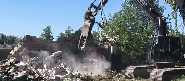 Снос здания Вильнюсского исправительного дома - Sputnik Литва