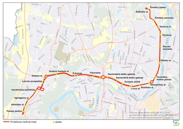 Vilniuje keičiami daugelio viešojo transporto maršrutų tvarkaraščiai Vilniuje keičiami daugelio viešojo transporto maršrutų tvarkaraščiai - Sputnik Lietuva