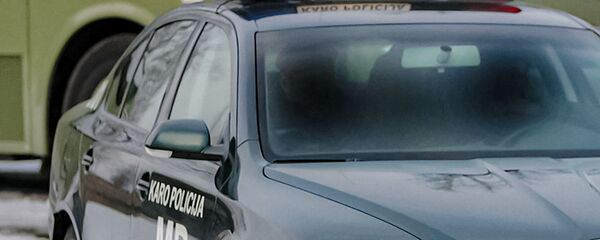 Машина военной полиции, архивное фото Машина военной полиции, архивное фото - Sputnik Lietuva