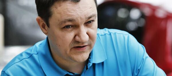 Депутат Верховной рады Украины от фракции Народный Фронт Дмитрий Тымчук, архивное фото - Sputnik Литва