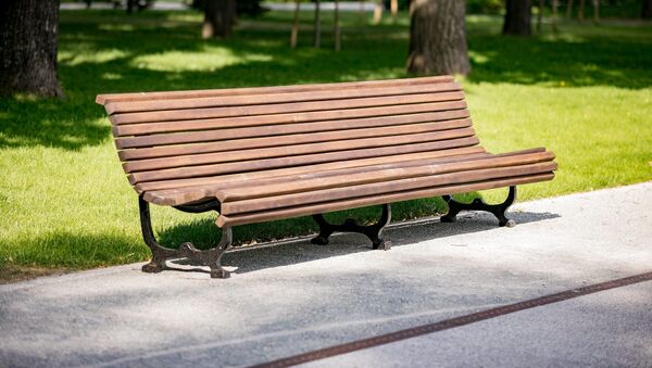Скамейка в парке, Вильнюс, архивное фото - Sputnik Lietuva