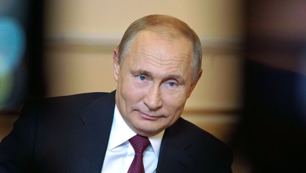Rusijos prezidentas Vladimiras Putinas  - Sputnik Lietuva
