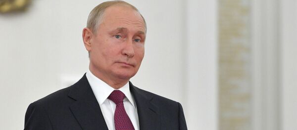 Президент России Владимир Путин, архивное фото - Sputnik Литва
