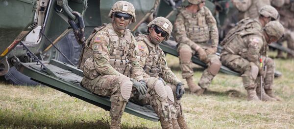 Американские военные в Польше, архивное фото - Sputnik Литва