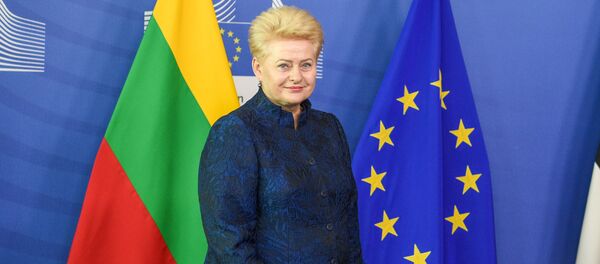 Президент Литовской Республики Даля Грибаускайте - Sputnik Литва