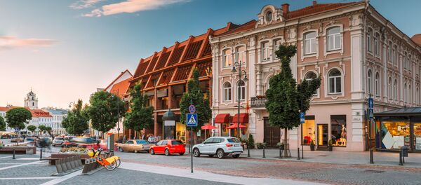 Вильнюс, Литва, улица Диджиейи, архивное фото - Sputnik Литва