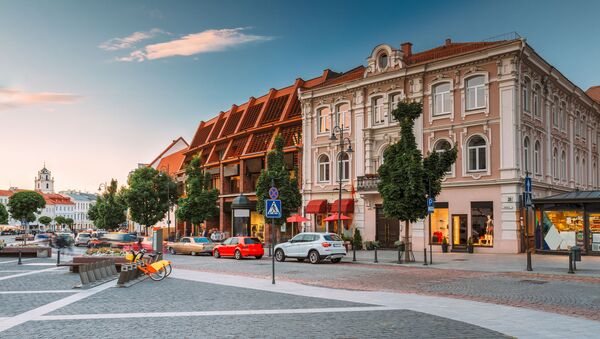 Вильнюс, Литва, улица Диджиейи, архивное фото - Sputnik Литва