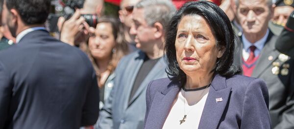 Президент Грузии Саломе Зурабишвили, архивное фото - Sputnik Литва