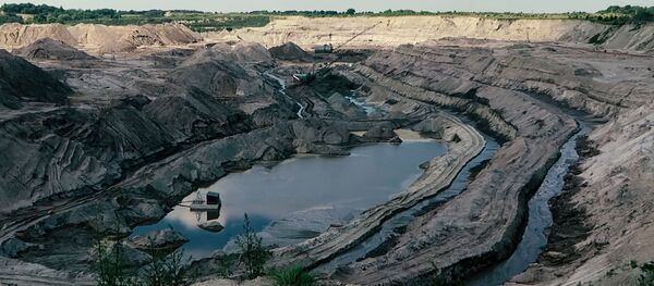 Marso kraštovaizdžiai: kaip Baltijos jūros pakrantėje išgaunamas gintaras Marso kraštovaizdžiai: kaip Baltijos jūros pakrantėje išgaunamas gintaras - Sputnik Lietuva