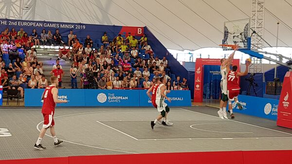 Поляки выбили литовцев из борьбы за награды Европейских игр - Sputnik Литва