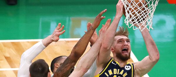 Литовский баскетболист Домантас Сабонис, архивное фото - Sputnik Литва