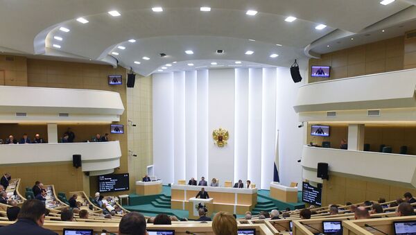 Заседание Совета Федерации РФ, архивное фото - Sputnik Литва