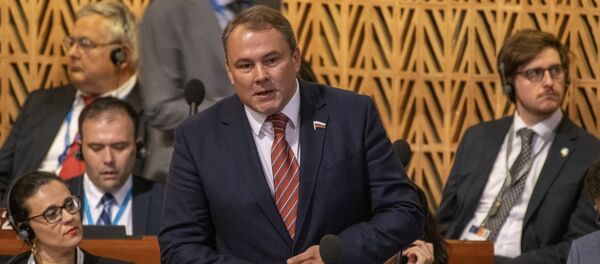 Rusijos Valstybės Dūmos pirmininko pavaduotojas Piotras Tolstojus Rusijos Valstybės Dūmos pirmininko pavaduotojas Piotras Tolstojus - Sputnik Lietuva