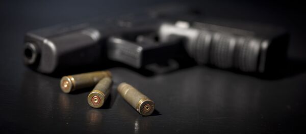 Пистолет с патронами, архивное фото - Sputnik Литва