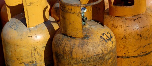 Газовые баллоны, архивное фото Газовые баллоны, архивное фото - Sputnik Lietuva