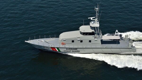 Prancūzijos patrulinis kateris OCEA FPB 98 - Sputnik Lietuva